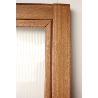 ラワンと合板のモールガラス戸　GD0144 