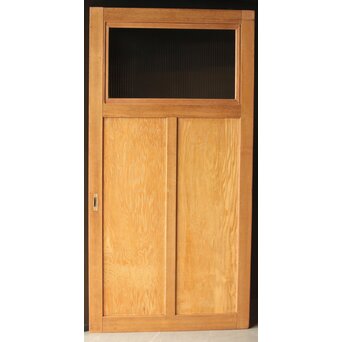 ラワンと合板のモールガラス戸　GD0144 