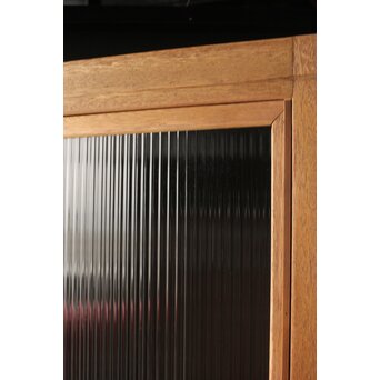 ラワンと合板のモールガラス戸　GD0144 