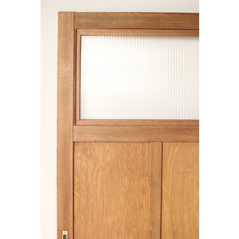 ラワンと合板のモールガラス戸　GD0144 