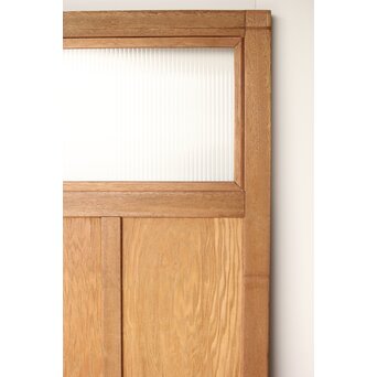 ラワンと合板のモールガラス戸　GD0144 