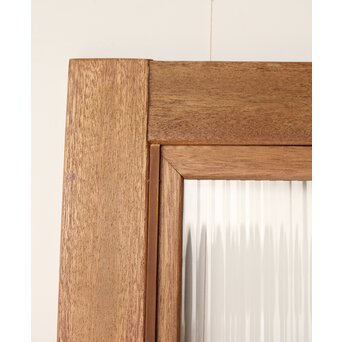 ラワンと合板のモールガラス戸　GD0144 