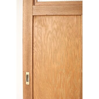 ラワンと合板のモールガラス戸　GD0144 