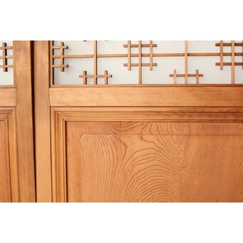 障子戸風 組子ガラス戸 2枚1組　GD0145 