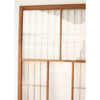 障子戸風 組子ガラス戸 2枚1組　GD0145 