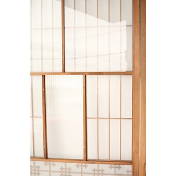 障子戸風 組子ガラス戸 2枚1組　GD0145 