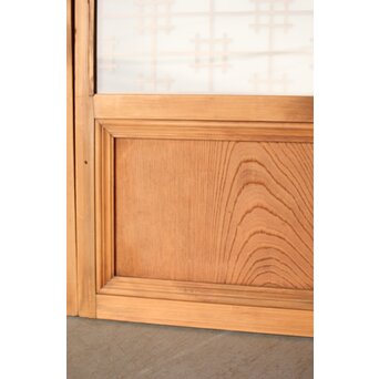 障子戸風 組子ガラス戸 2枚1組　GD0145 