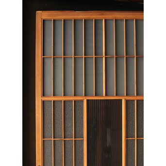 障子戸風 組子ガラス戸 2枚1組　GD0145 