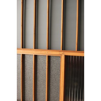 障子戸風 組子ガラス戸 2枚1組　GD0145 