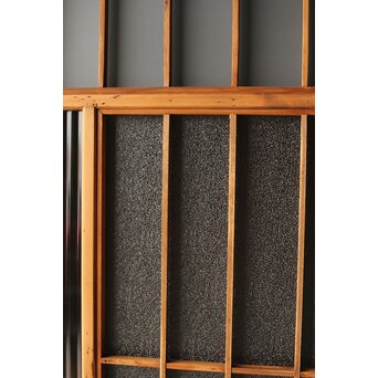 障子戸風 組子ガラス戸 2枚1組　GD0145 