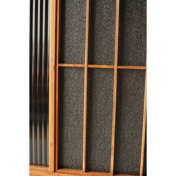 障子戸風 組子ガラス戸 2枚1組　GD0145 
