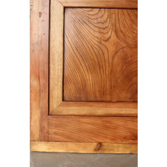 欅の鉄格子ガラス戸　GD0146Y 