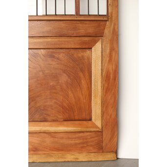 欅の鉄格子ガラス戸　GD0146Y 