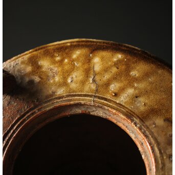 反古庵好 宗旦古流 自笑書付 信楽耳付水指　P375 