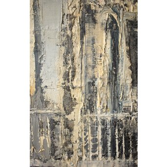 増田誠 ノートルダム 油彩10号 額装　Z362 