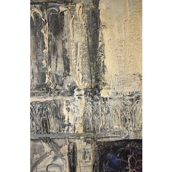 増田誠 ノートルダム 油彩10号 額装　Z362 