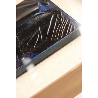 岡部繁夫 抽象画 額装　Z363 