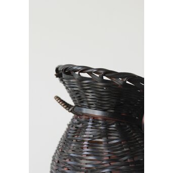 松斎 掛花籠 竹籠　U314 