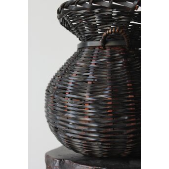 松斎 掛花籠 竹籠　U314 