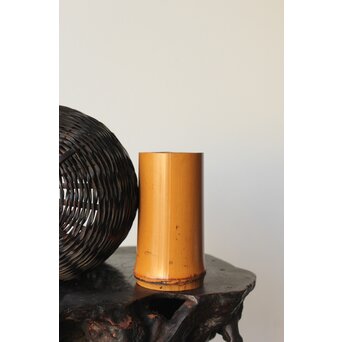 松斎 掛花籠 竹籠　U314 