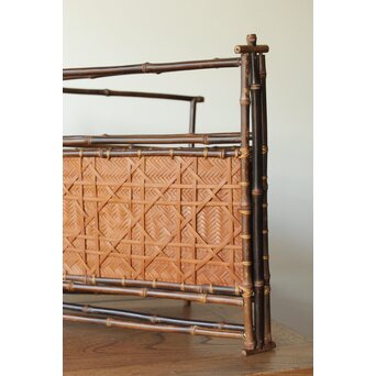 竹工芸 炉屏 硯屏　U315 