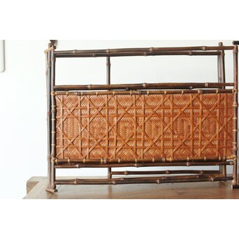 竹工芸 炉屏 硯屏　U315 