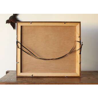 平塚運一 木版画 【韓国風景】Z369 