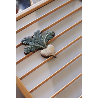 掛障子 蕪 乳白色ガラス付　R0259 