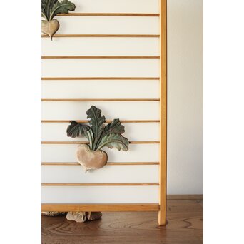 掛障子 蕪 乳白色ガラス付　R0259 