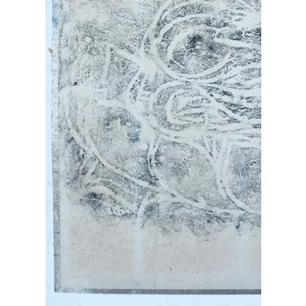 地獄谷石窟仏 釈迦如来 拓本　Z372 