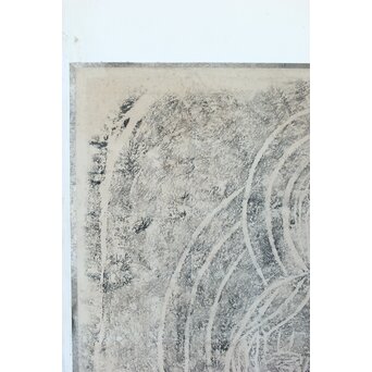 地獄谷石窟仏 釈迦如来 拓本　Z372 