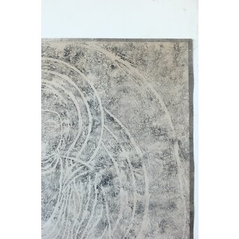 地獄谷石窟仏 釈迦如来 拓本　Z372 