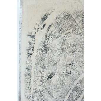 地獄谷石窟仏 釈迦如来 拓本　Z372 