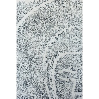 地獄谷石窟仏 阿弥陀如来坐像 拓本　Z373 