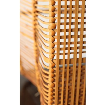 飯塚琅玕斎 竹工芸 花籠　U316 