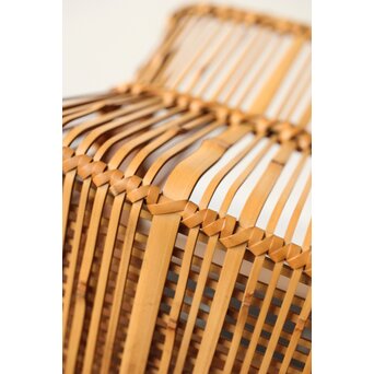 飯塚琅玕斎 竹工芸 花籠　U316 