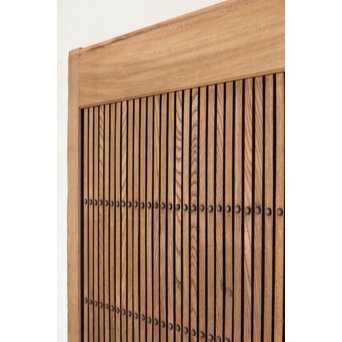 幅広 欅格子蔵戸　W083 