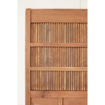 幅広 欅格子蔵戸　W083 