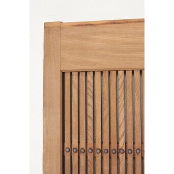 幅広 欅格子蔵戸　W083 