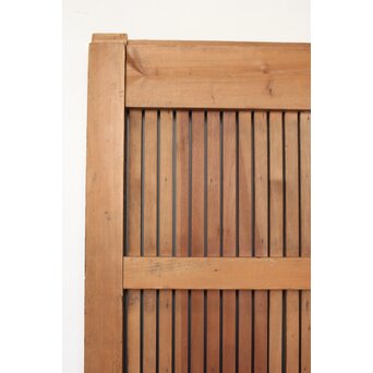 枯白木 鉄格子蔵戸　W084 