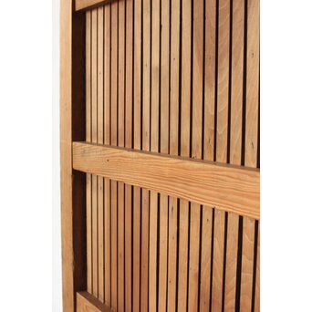 枯白木 鉄格子蔵戸　W084 