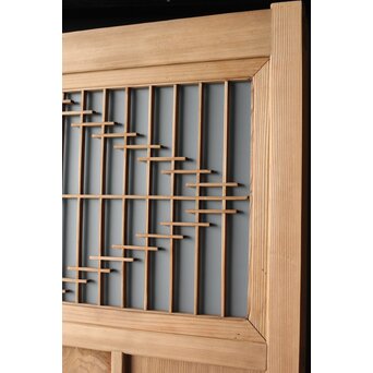 市松化粧 組子雪隠戸　GD0147 