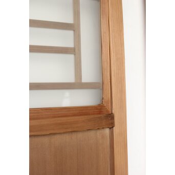 白木 組子雪隠戸　GD0148 