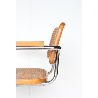 MARUNI マルニ / ニューヨーカー ブロイセル チェスカチェア / マルセル・ブロイヤー Marcel Lajos Breuer Cesca Arm ChairT457 