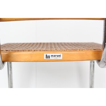 MARUNI マルニ / ニューヨーカー ブロイセル チェスカチェア / マルセル・ブロイヤー Marcel Lajos Breuer Cesca Arm ChairT457 