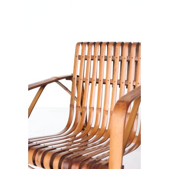 シバヤマ産業 バンブーキッズチェアー 竹椅子　U318 