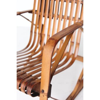 シバヤマ産業 バンブーキッズチェアー 竹椅子　U318 