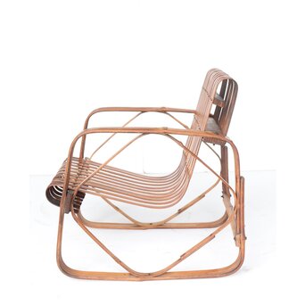 シバヤマ産業 バンブーキッズチェアー 竹椅子　U318 