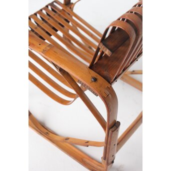 シバヤマ産業 バンブーキッズチェアー 竹椅子　U318 