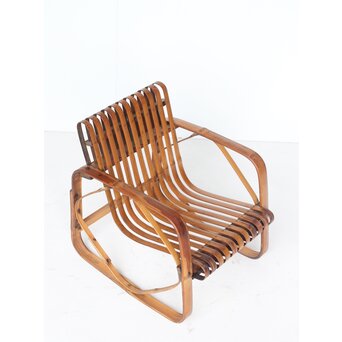 シバヤマ産業 バンブーキッズチェアー 竹椅子　U318 